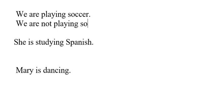 Present continuous tense - negative form смотреть онлайн