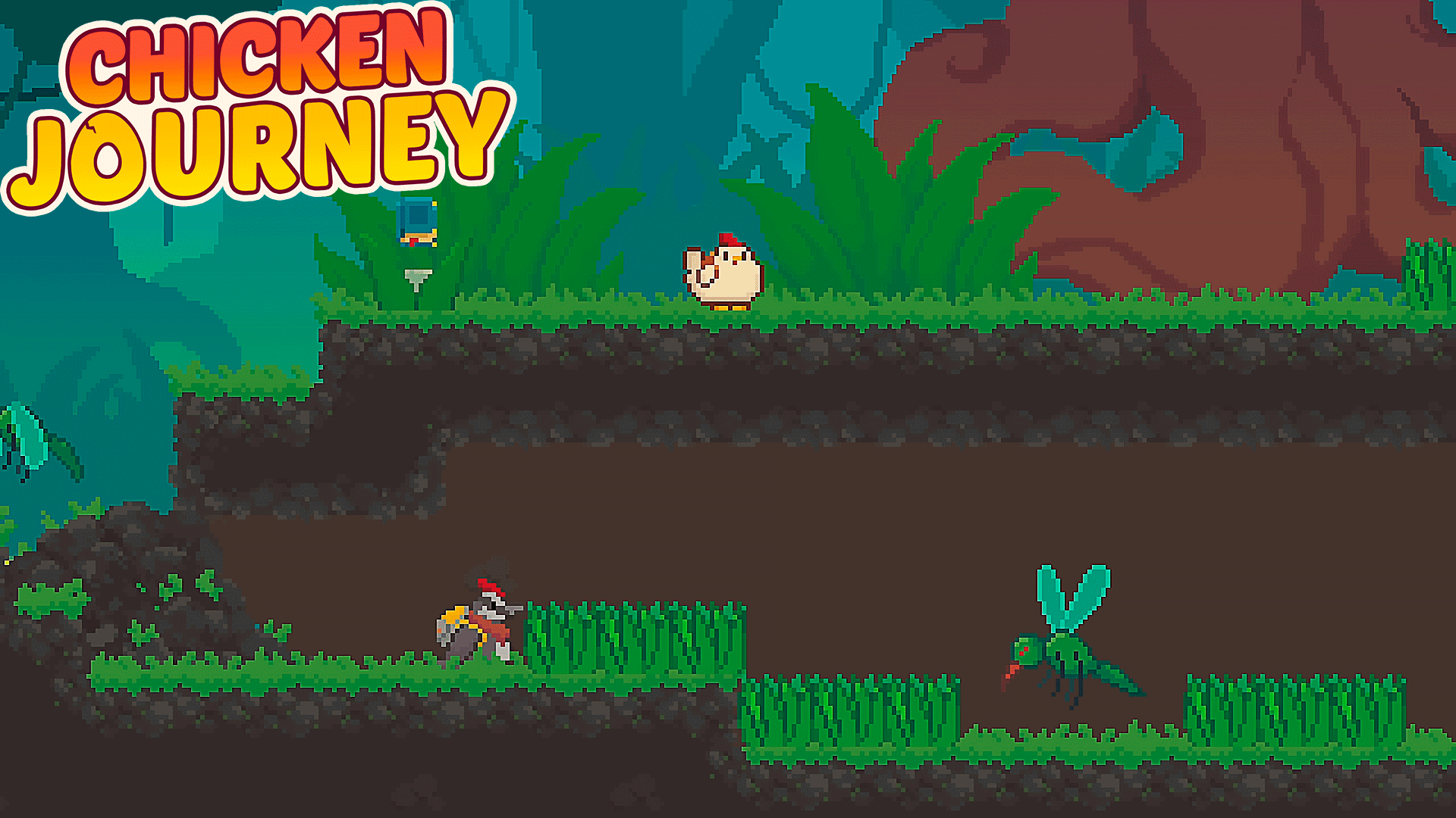 Спасательная операция Джонни. Chicken Journey 3 серия