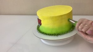 Торт для МАЛЬЧИКА ❤️ Детский тортик! Мой НЕудачный АЭРОГРАФ! Красивый торт!