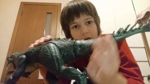 Обзор фигурки атроцираптора
Мир юрского периода 3 Dino TRACKERS Mattel Jurassic World