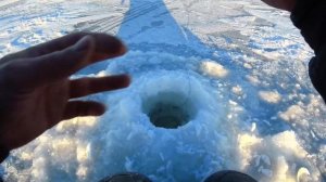 Щука на жерлицы. Озеро Иван. Зимняя рыбалка 2023.