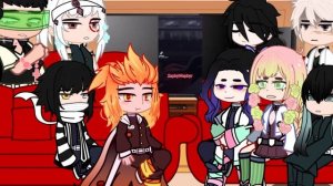 °•//Past Hashiras React To Nezuko// KNY //• Demon Slayer// Gacha Club //•° ??/??