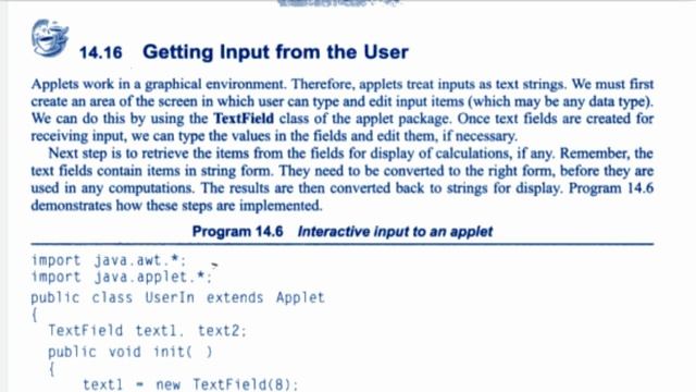 Aligning the display | Applet in java | Java balaguruswamy audiobook смотреть онлайн