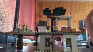 Новая LEGO самоделка - Лего деревня Minecraft