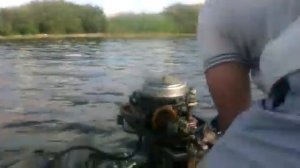 прогулка на лодке ПВХ 290, мотор-Ветерок 8