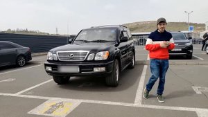 Авто из Армении: Lexus LX470 из Японии с пробегом 77000