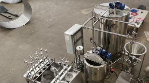 Линия Сырного и Творожного продуктов:  АРЖ-100, ВДП-100, ПТ-200