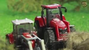 Мультик про Машинки. Трактор, Полицейские Машины и Монст-Трак. МанкиМульт