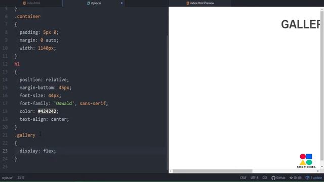 Expanding Accordion Image Gallery with Hover effect using CSS3 || SmartCode