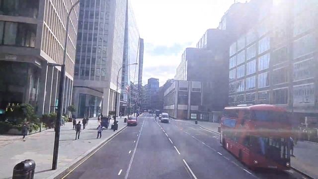 Гид по транспотру/Экскурсия по Лондону на автобусе №11/Экономим деньги с умом/Взляд Лондона смотреть онлайн