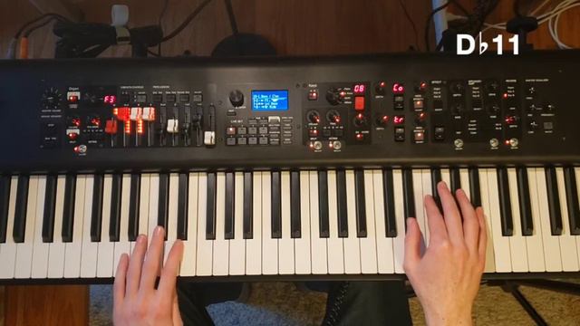Funky bass line on keys смотреть онлайн