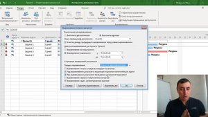 Выравнивание ресурсов в MS Project Pro