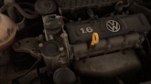 СТУК ДВИГАТЕЛЯ POLO SEDAN НА ПРОБЕГЕ 93 Т.