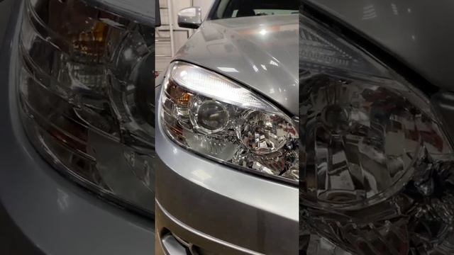 Восстановление фар на Mercedes W204