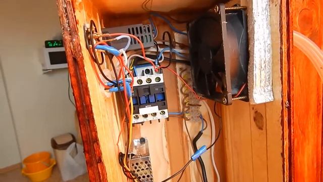 Блок управления.   Самодельной коптильни