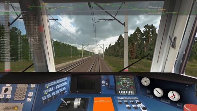 ZDSimulator.Пригородный электропоезд №6350 сообщением Грязи-Плехановская по участку Грязи-Воронеж смотреть онлайн