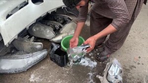 Как восстановить запотевшую фару навсегда. Как почистить фары. Восстановление автомобильных фар