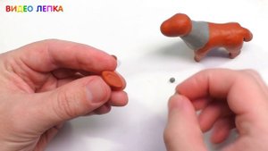 Лепим ОЛЕНЯ, САНИ ДЕДА МОРОЗА И СНЕГУРОЧКИ ? Видео Лепка