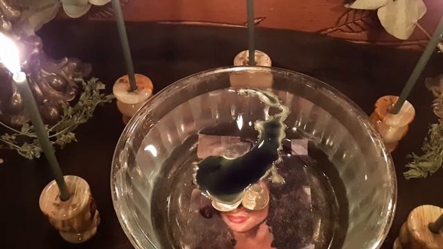 Чистка денежного канала. Отливка зелёным воском. смотреть онлайн