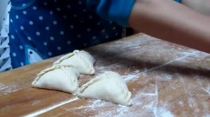 Татарская кухня - эчпочмаки