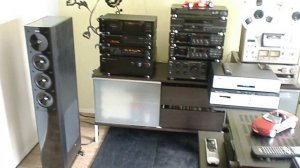 Jamo S 608 and Yamaha