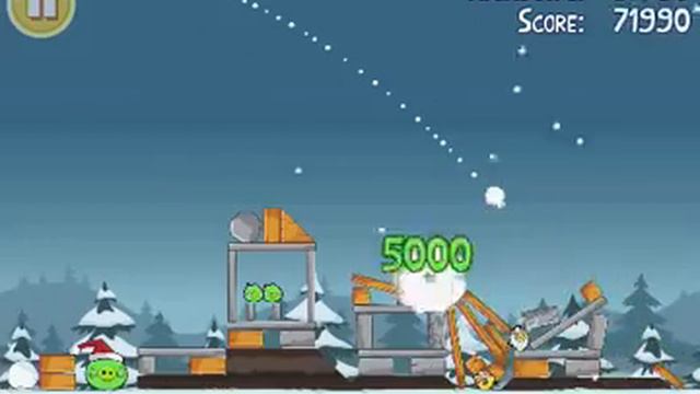 Angry Birds Seasons 1-22 Christmas Level 3 Stars Walkthrough iPhone смотреть онлайн