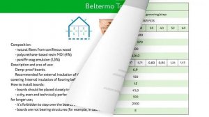 Beltermo catalog.