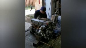 ОМ662.935 капремонт и первый запуск 18.06.2021