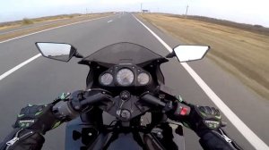 Top speed Kawasaki NINJA 250R, Обидчивый водитель Santa Fe