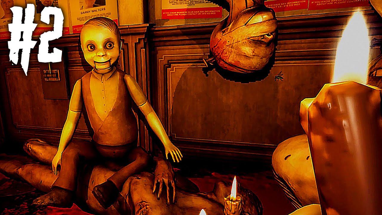ИГРА НА ВЫЖИВАНИЕ!  DON'T BE AFRAID ПРОХОЖДЕНИЕ #2  ИНДИ-ХОРРОР ИГРА