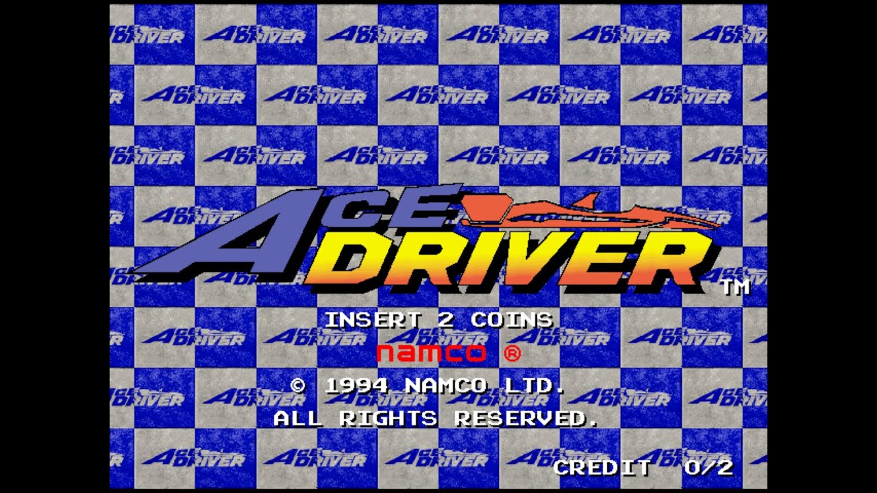 GAME ARCADE Ace Driver Racing Evolution 1994