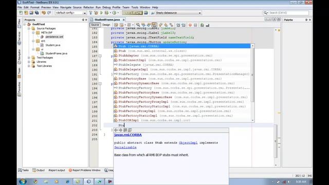 java swing DB app with nanolib P2 Insert data смотреть онлайн