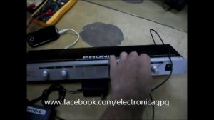 PHONIC DFX256 Reparado