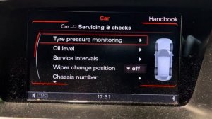 Audi Q5 Service Reset Service Due Message