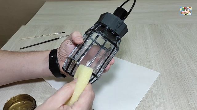 DIY Не выбрасывайте пустые банки. Ночник, светильник своими руками. Поделки из банок. Стяжки. Декор смотреть онлайн