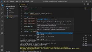 How To Rotate Screen By Python Rotate-Screen Package