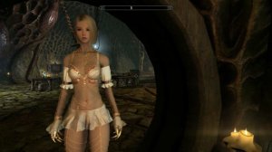 Clockwork Fine Chain   Jewellery Armor   CBBE 3BBB with SMP, Skyrim Mod,스카이림 모드