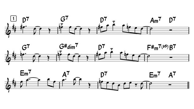 How to Improvise - C jam Blues - Tutorial for Tenor Sax -4 (Major Blues scale) смотреть онлайн