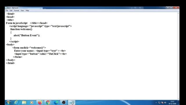 javaScript Tutorial For Beginners | 23. Button Control in javaScript with example