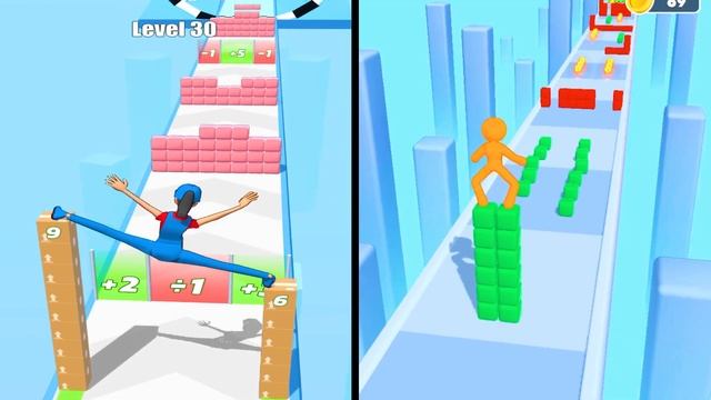 Cube Skating vs Cube Skate - Cutest Mobile Games Ever #4 смотреть онлайн