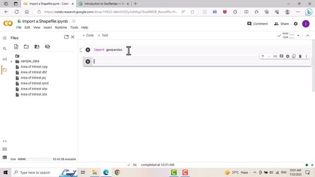 Python GIS - Open, Display and Plot Shapefiles with Geopandas in Google Colab смотреть онлайн