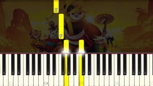 Kung Fu Panda - Oogway Ascends - VERY EASY Piano tutorial