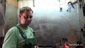 Разворачиваем балку Шевроле Нивы