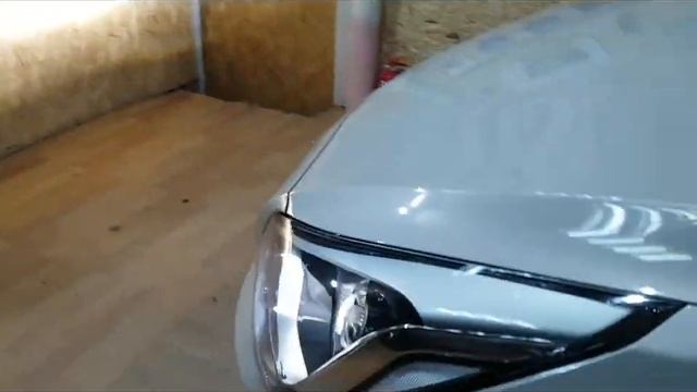 Hyundai Solaris. Установка линз под завод.