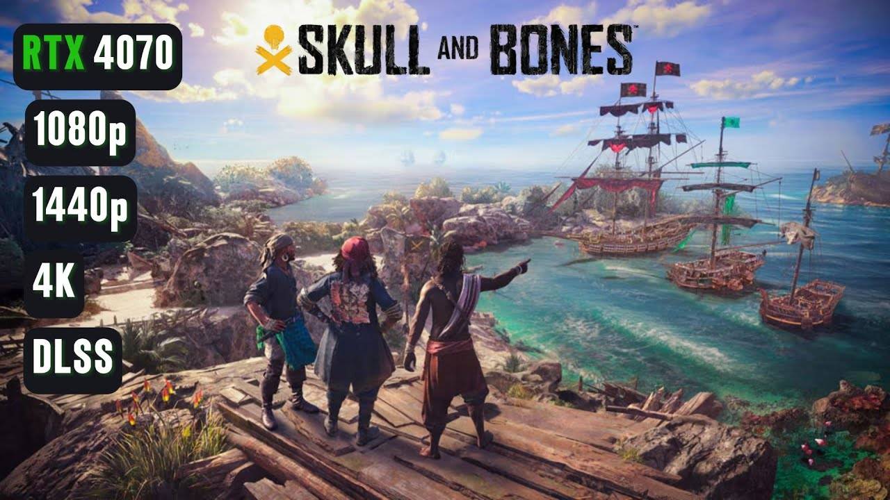 Skull & Bones | Бенчмарк | RTX 4070 | i5 12400F | 1080p | 1440p | 2160p (4K) | DLSS смотреть онлайн