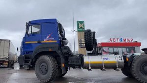 Седельные тягачи URAL на сжиженном природном газе СПГ метан