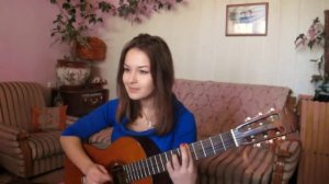 милая девушка нереально классно поет!!! песня  Весна  ее произведение!!!