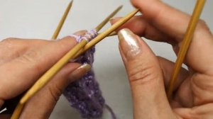 №138 Ажурная резинка по кругу спицами.  Для носков, перчаток, митенок