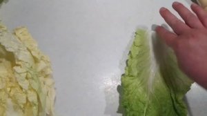 Голубцы из китайской капусты.