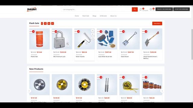 E-Commerce Website Using PHP Laravel | Active Ecommerce CMS | SHOPNO IT